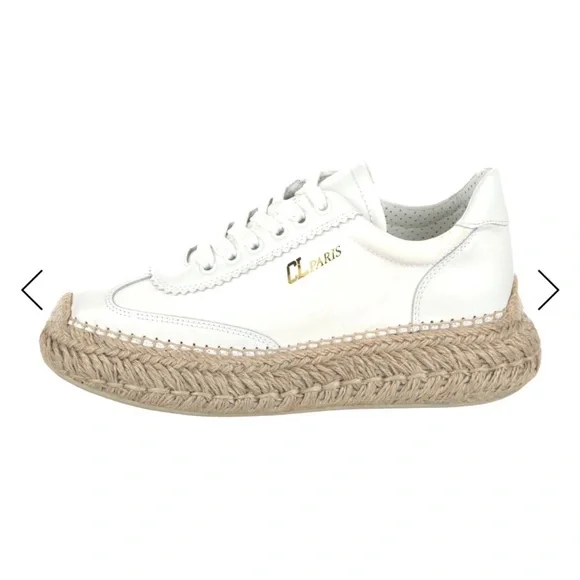 Christian Louboutin
Canvas Whipstitch Trim
Espadrille Sneakers - Picture 4 of 5